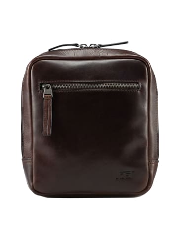 Jost Lund Umhängetasche Leder 22 cm braun