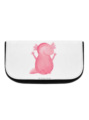 Mr. & Mrs. Panda Make-Up Tasche Axolotl Hurra ohne Spruch in Weiß