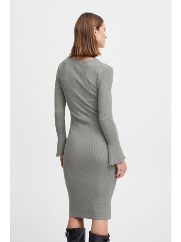 b. young Kleid BYMMORLA Slim fit in Mid Grey Melange