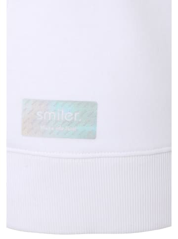 smiler. Sweatshirtpullover Cuddle. in weiss