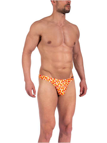 Olaf Benz Badehose BLU2350 Sunstring in square orange