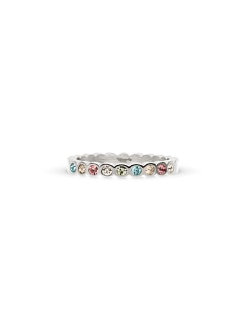 Tamaris Ring Colorful Circles in silber
