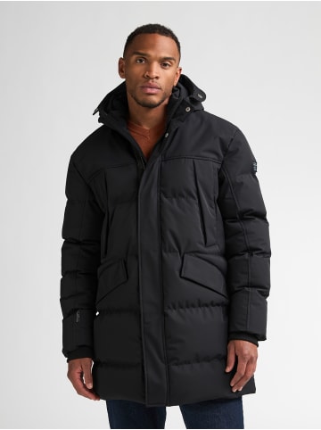 Petrol Industries Wattierter Stepp-Parka ironheights in Schwarz