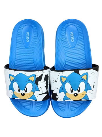 Sonic Badelatschen Sonic The Hedgehog in Blau