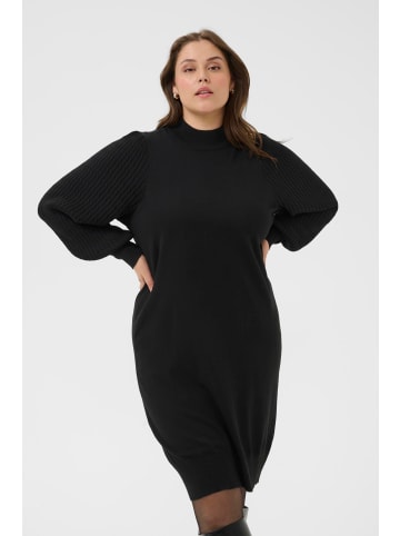 KAFFE curve Kleid KClini Regular fit in Black Deep
