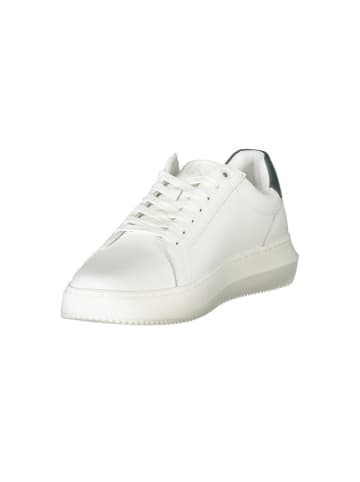 Calvin Klein Weiße Polyurethan-Sneaker