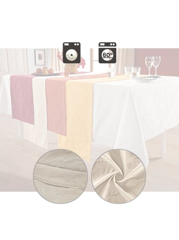 Erwin Müller Jacquard Tischdecke Düsseldorf in natur