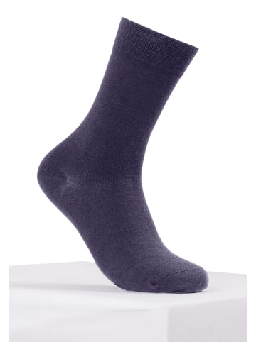 CASH-MERE.CH Alltagssocken in Dunkel Anthrazit