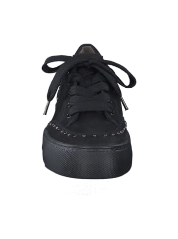 Paul Green Sportliche Schnürschuhe in Schwarz