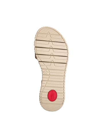 Tamaris Comfort-Ledersandalen Braun