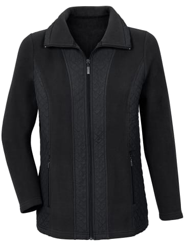 WITT WEIDEN Fleece-Jacke in schwarz
