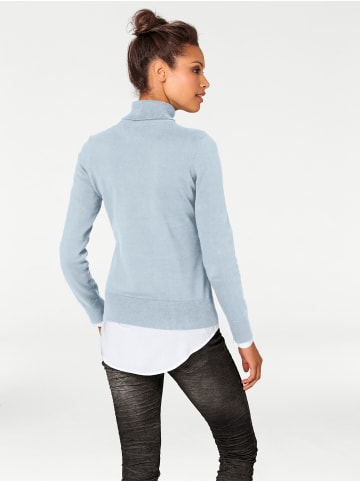 Heine Rollkragen-Pullover in bleu
