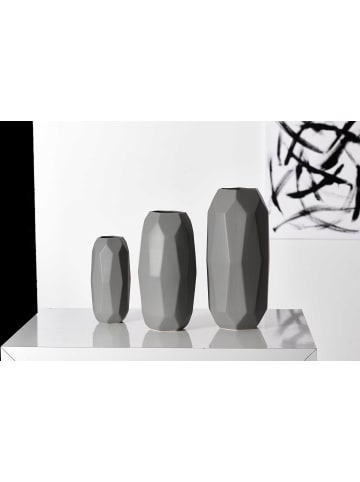 Ritzenhoff & Breker Vase Terni in 25 cm in grau