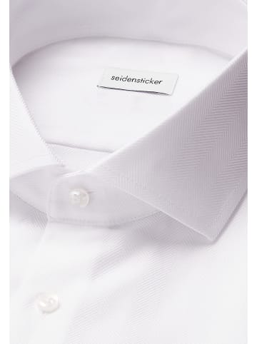 Seidensticker Business Hemd Slim in Weiß