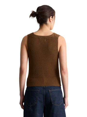 Marc O'Polo DENIM Stricktop slim in Umbra Brown