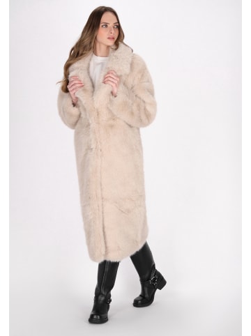 DreiMaster Damen Übergangsmantel in Cremebeige
