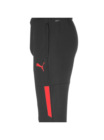 Puma Sporthose IndividualCUP in schwarz / rot