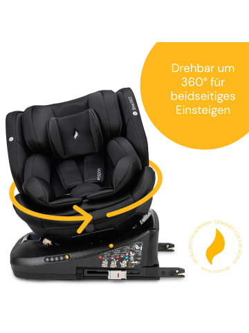 Osann Kindersitz  "Eno360 i-Size"  in Black - 40 bis 150 cm