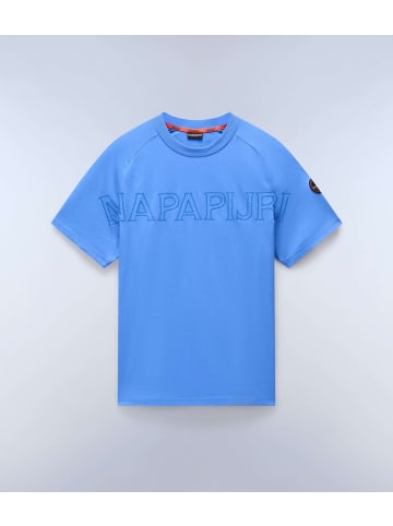 Napapijri T-Shirt "S-Ambra Ss" in Blau