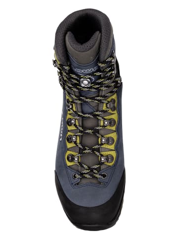 LOWA Outdoorschuh CAMINO EVO GTX in stahlblau/kiwi