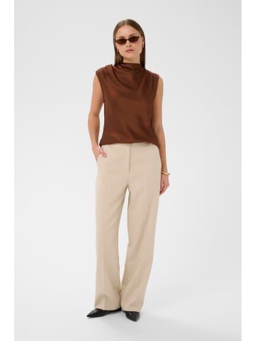 Soaked in Luxury Ärmellose Bluse SLMirabella Feminine Form in Cappuccino