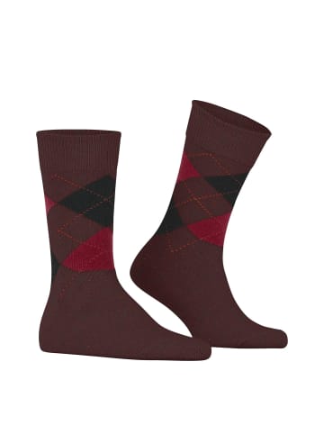 Burlington Socken 2er Pack in Rot/Schwarz