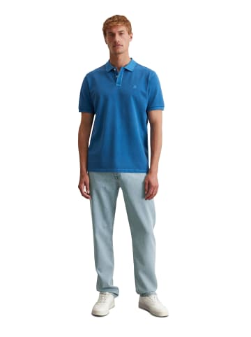 Marc O'Polo Poloshirt Piqué regular in Pacific Blue