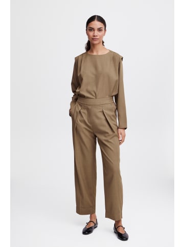 b. young Casual Hose BYMMIDDE Relaxed fit in Walnut Melange