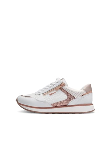 Tamaris Schnürschuhe in WHT/ROSE GOLD