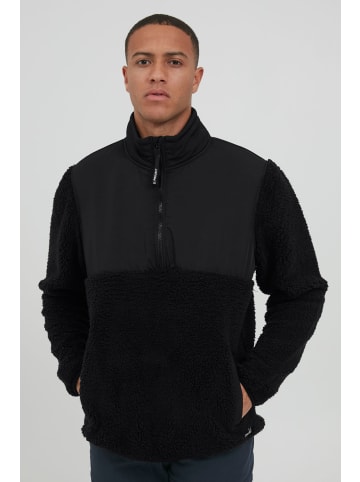 11 Project Sweater PRPiet 21300653-ME Toller Pullover mit Troyer-Kragen in Schwarz