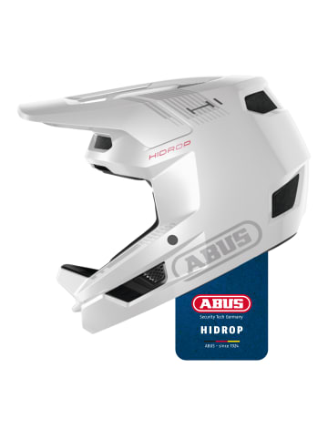ABUS Fahrradhelm HiDrop in shiny white