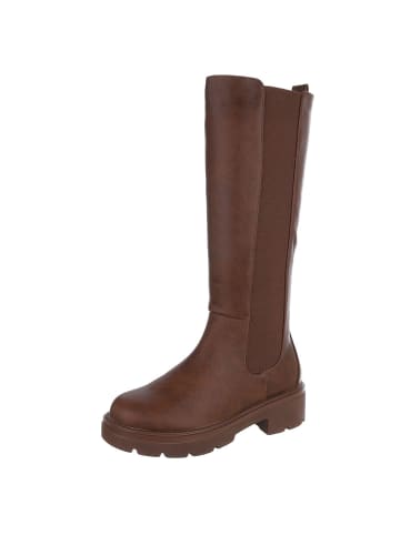 Ital-Design High Heel in Camel