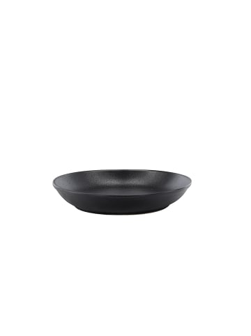 ebuy24 Teller WabiSabi 2er Set Schwarz 2er Set
