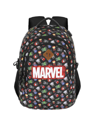 Marvel Rucksack The Avengers Chibi-PLUS Running in schwarz