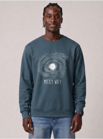 wat? Apparel Sweatshirt Milky way in Petrol