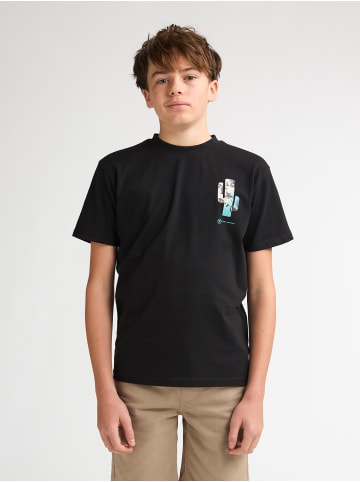 Petrol Industries T-Shirt mit Rückenprint Sol in Schwarz