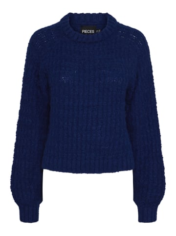 Pieces Strickpullover in Bellwether Blue