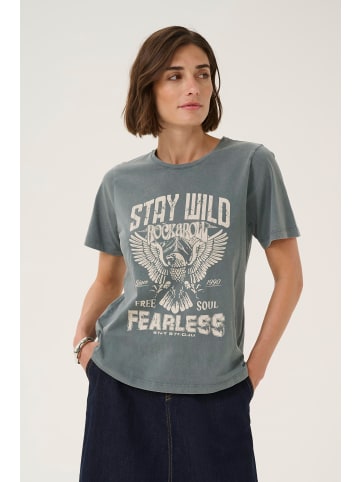 CULTURE T-shirt CUyolinda Relaxed fit in Grey Wash