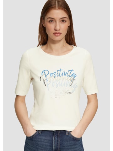 s.Oliver T-Shirt in 02D1_creme