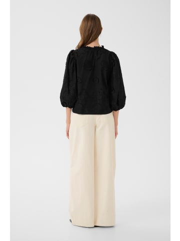 Karen By Simonsen Langarm-Bluse KBErmine Classic fit in Meteorite