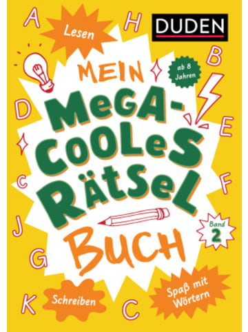 DUDEN-Verlag Buch - Mein megacooles Rätselbuch - Lesen | Schreiben | Spaß mit W&o