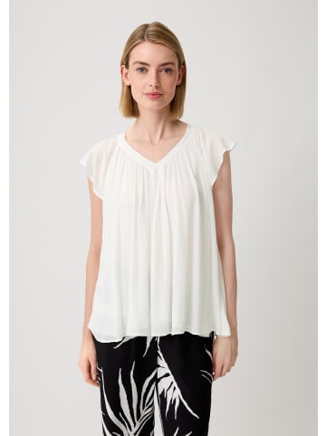 comma Bluse in 0120_weiß