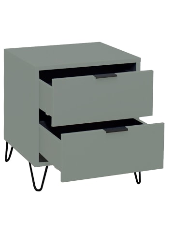 58 aufm Kessel KOMMODE Erna 51x45x62 Pinie Green matt Lack