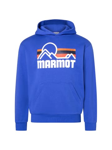 Marmot M COASTAL HOODY in Blau