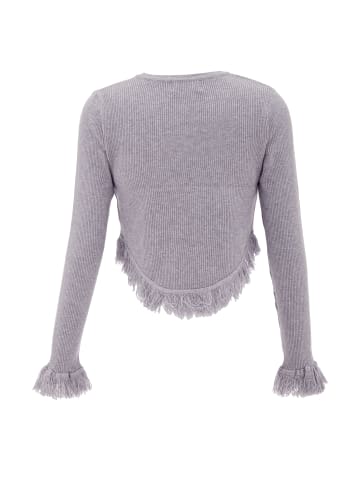 myMo Women Sweater in Grau Melange