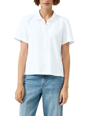 s.Oliver Poloshirt in weiß