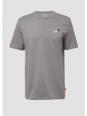 s.Oliver T-Shirt in 94D4_grau meliert