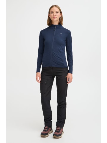 North Bend Funktionsjacke NBKaja W 243245MMM sportliche Funktionsjacke mit Stehkragen in Blau