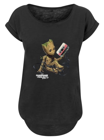 F4NT4STIC T-Shirt Marvel Guardians Of The Galaxy Vol2 Groot Tape in schwarz