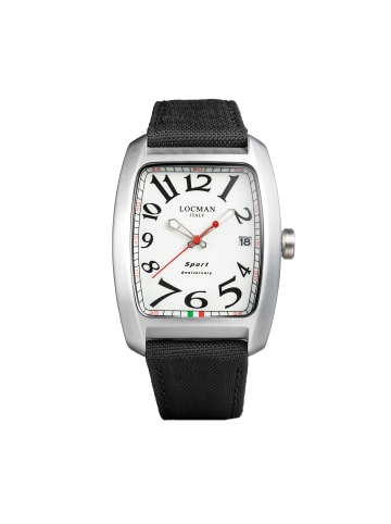 Locman Herrenuhr "Sport Anniversary" in Schwarz